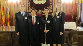 Los cuatro nuevos jueces de la Comunidad Valenciana